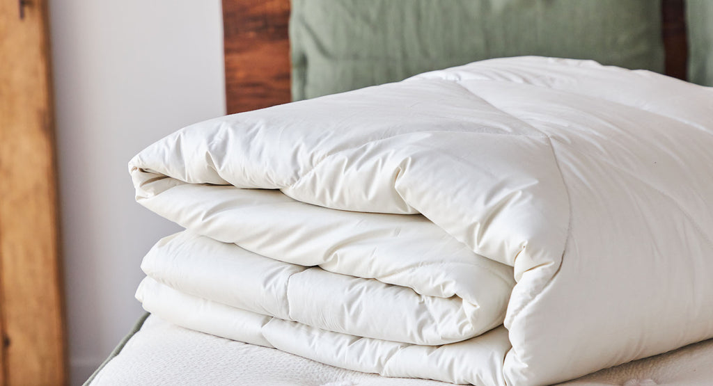 Lunya Bedding | Avocado Alpaca Duvet - Shop Now